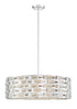 Z-Lite Aludra 7 Light Chandelier in Chrome Finish Model: 912P24-CH