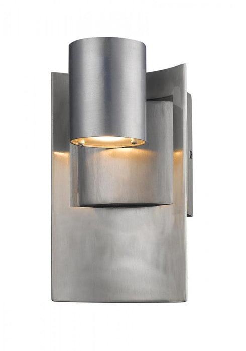 Z-Lite Amador 1 Light Outdoor Wall Light in Deep Bronze Finish Model: 559S-DBZ-LED