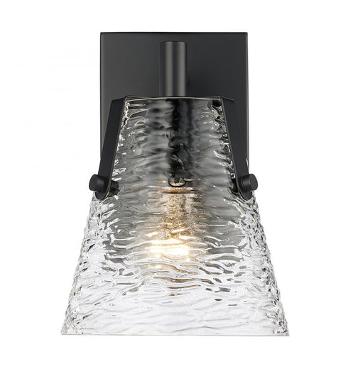 Z-Lite Analia 1 Light Wall Sconce in Brushed Nickel Finish Model: 1101-1S-BN