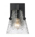 Z-Lite Analia 1 Light Wall Sconce in Brushed Nickel Finish Model: 1101-1S-BN