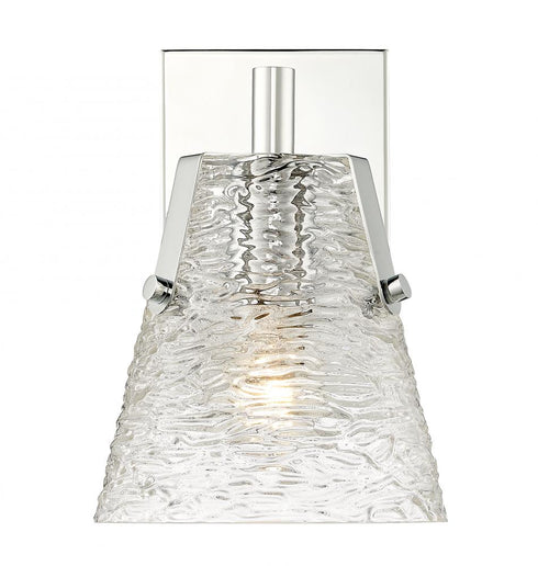 Z-Lite Analia 1 Light Wall Sconce in Brushed Nickel Finish Model: 1101-1S-BN