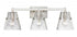 Z-Lite Analia 3 Light Vanity in Brushed Nickel Finish Model: 1101-3V-BN