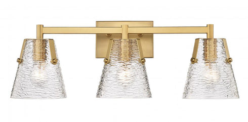 Z-Lite Analia 3 Light Vanity in Brushed Nickel Finish Model: 1101-3V-BN