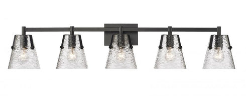 Z-Lite Analia 5 Light Vanity in Brushed Nickel Finish Model: 1101-5V-BN