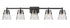 Z-Lite Analia 5 Light Vanity in Brushed Nickel Finish Model: 1101-5V-BN