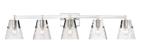 Z-Lite Analia 5 Light Vanity in Brushed Nickel Finish Model: 1101-5V-BN