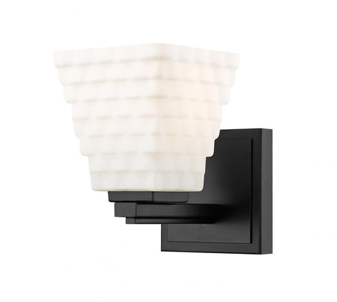 Z-Lite Annalise 1 Light Wall Sconce in Brushed Nickel Finish Model: 7514-1S-BN