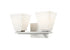 Z-Lite Annalise 2 Light Vanity in Brushed Nickel Finish Model: 7514-2V-BN