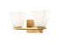 Z-Lite Annalise 2 Light Vanity in Brushed Nickel Finish Model: 7514-2V-BN