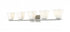 Z-Lite Annalise 5 Light Vanity in Brushed Nickel Finish Model: 7514-5V-BN