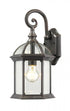 Z-Lite Annex 1 Light Outdoor Wall Light in Black Finish Model: 563M-BK