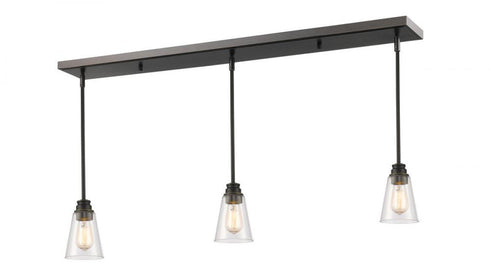 Z-Lite Annora 3 Light Linear Chandelier in Olde Bronze Finish Model: 428MP-3OB