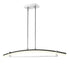 Z-Lite Arc 1 Light Linear Chandelier in Chrome Finish Model: 620-43-CH-LED