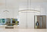 Z-Lite Arc 1 Light Linear Chandelier in Chrome Finish Model: 620-43-CH-LED