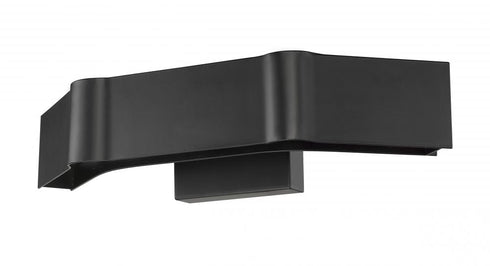 Z-Lite Arcano 1 Light Wall Sconce in Matte Black Finish Model: 8002-3SMB-LED