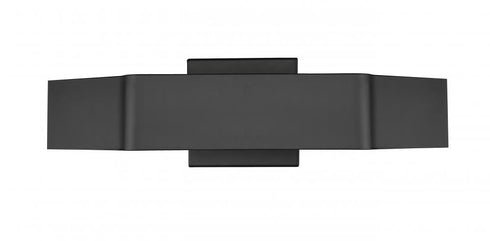 Z-Lite Arcano 1 Light Wall Sconce in Matte Black Finish Model: 8002-3SMB-LED