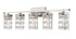 Z-Lite Archer 5 Light Vanity in Brushed Nickel Finish Model: 344-5V-BN