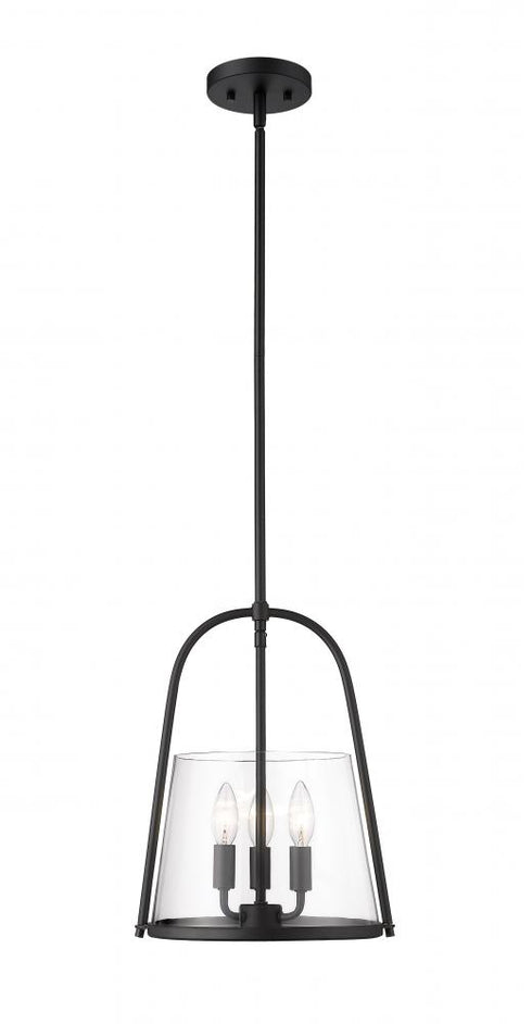 Z-Lite Archis 3 Light Pendant in Brushed Nickel Finish Model: 3041P12-BN