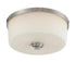Z-Lite Arlington 3 Light Flush Mount in Bronze Finish Model: 220F3