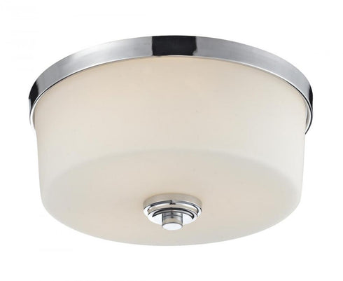 Z-Lite Arlington 3 Light Flush Mount in Bronze Finish Model: 220F3