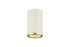Z-Lite Arlo 1 Light Flush Mount in Matte Black + Chrome Finish Model: 2303F1-MB-CH