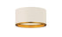 Z-Lite Arlo 2 Light Flush Mount in Matte Black + Chrome Finish Model: 2303F2-MB-CH