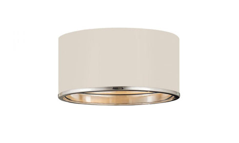 Z-Lite Arlo 2 Light Flush Mount in Matte Black + Chrome Finish Model: 2303F2-MB-CH