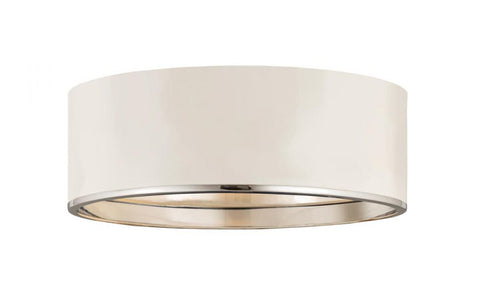 Z-Lite Arlo 4 Light Flush Mount in Matte Black + Chrome Finish Model: 2303F4-MB-CH
