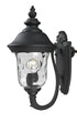 Z-Lite Armstrong 1 Light Outdoor Wall Light in Black Finish Model: 533S-BK