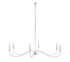 Z-Lite Arrington 6 Light Chandelier in Matte Black Finish Model: 2301-63MB