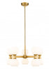 Z-Lite Artemis 10 Light Chandelier in Matte Black Finish Model: 494-10MB