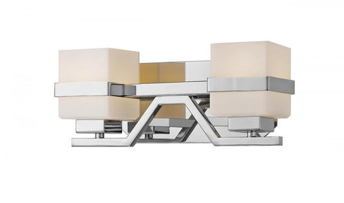 Z-Lite Ascend 2 Light Vanity in Chrome Finish Model: 1915-2V-CH-LED