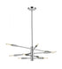 Z-Lite Ascension 10 Light Chandelier in Chrome Finish Model: 737-10CH