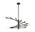 Z-Lite Ascension 16 Light Chandelier in Chrome Finish Model: 737-16CH