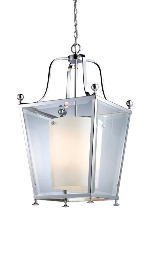 Z-Lite Ashbury 4 Light Chandelier in Chrome Finish Model: 178-4