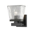 Z-Lite Astor 1 Light Wall Sconce in Brushed Nickel Finish Model: 1936-1S-BN