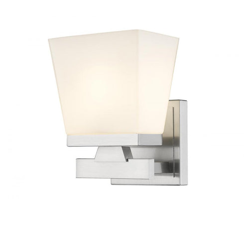 Z-Lite Astor 1 Light Wall Sconce in Brushed Nickel Finish Model: 1937-1S-BN
