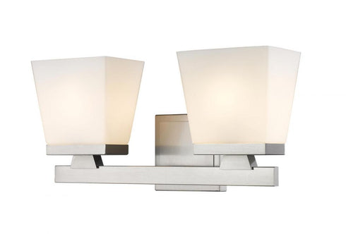 Z-Lite Astor 2 Light Vanity in Brushed Nickel Finish Model: 1937-2V-BN