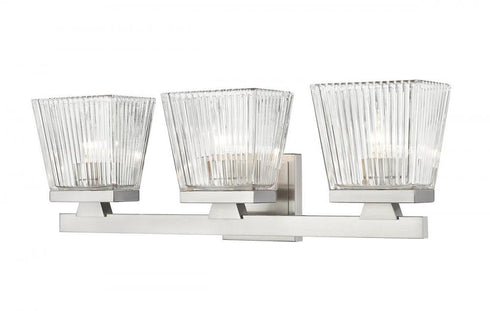 Z-Lite Astor 3 Light Vanity in Brushed Nickel Finish Model: 1936-3V-BN