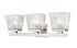 Z-Lite Astor 3 Light Vanity in Brushed Nickel Finish Model: 1936-3V-BN