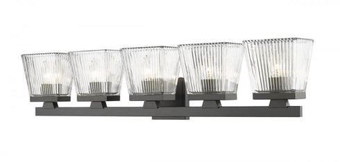 Z-Lite Astor 5 Light Vanity in Brushed Nickel Finish Model: 1936-5V-BN