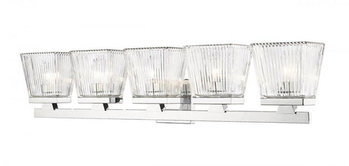 Z-Lite Astor 5 Light Vanity in Brushed Nickel Finish Model: 1936-5V-BN