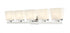 Z-Lite Astor 5 Light Vanity in Brushed Nickel Finish Model: 1937-5V-BN