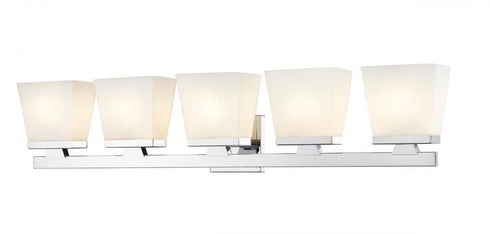 Z-Lite Astor 5 Light Vanity in Brushed Nickel Finish Model: 1937-5V-BN