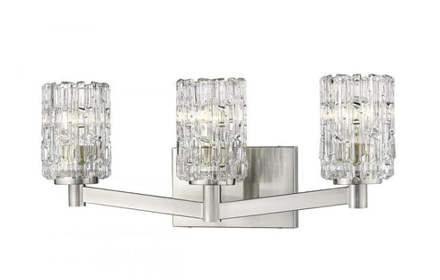 Z-Lite Aubrey 3 Light Vanity in Brushed Nickel Finish Model: 1931-3V-BN