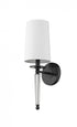 Z-Lite Avery 1 Light Wall Sconce in Matte Black Finish Model: 810-1S-MB