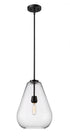 Z-Lite Ayra 1 Light Pendant in Brushed Nickel Finish Model: 488P12-BN