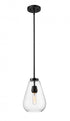 Z-Lite Ayra 1 Light Pendant in Brushed Nickel Finish Model: 488P8-BN
