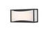 Z-Lite Baden 1 Light Vanity in Brushed Nickel Finish Model: 1933-8BN-LED