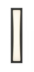 Z-Lite Baden Outdoor 1 Light Outdoor Wall Light in Black Finish Model: 587M-BK-LED